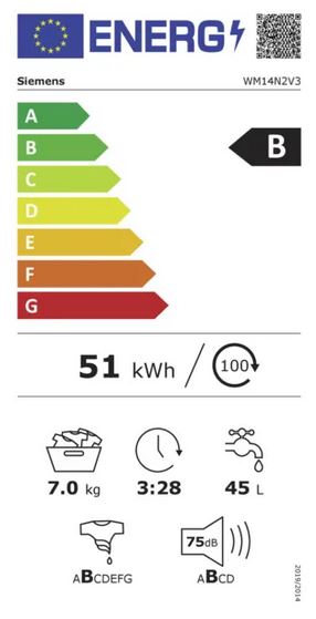 Siemens WM 14 N2 V3 *B* Waschmaschine 7 kg 1400 U
