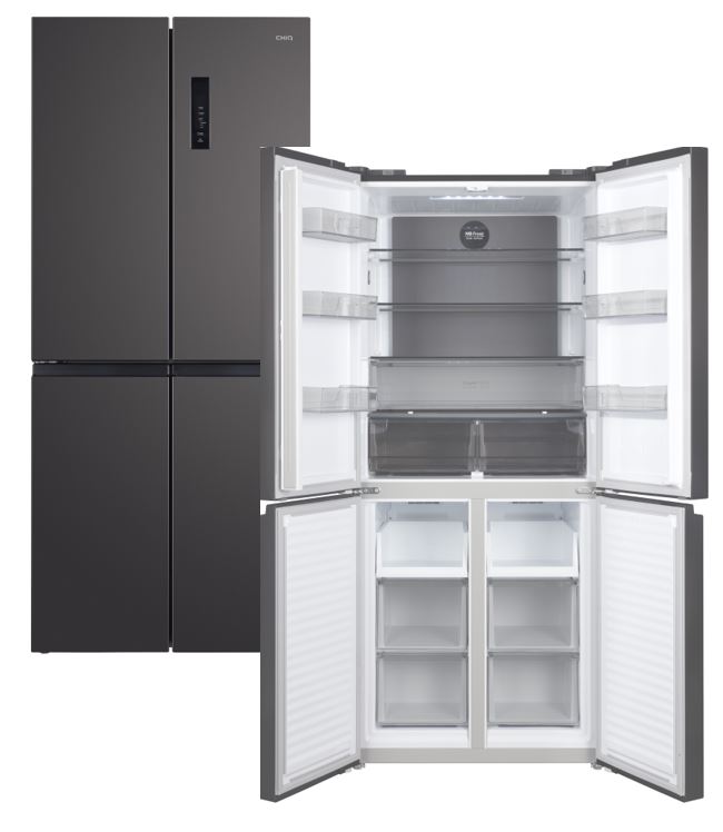 Chiq CCD 415 NEI 4 E NoFrost Side-by-Side - Dark inox - MultiDoor